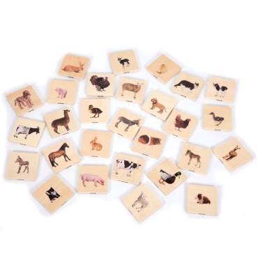 Juego de Parejas de Animales Domésticos - Aúpa Organics