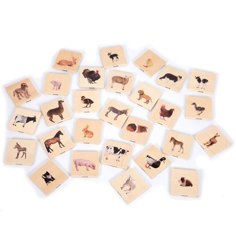 Juego de Parejas de Animales Domésticos - Aúpa Organics