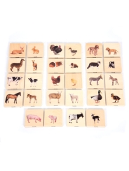 Juego de Parejas de Animales Domésticos - Aúpa Organics