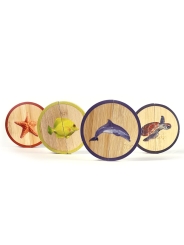 Circles "Animales Marinos" Rompecabezas magnético Nowordbooks - Aúpa Organics