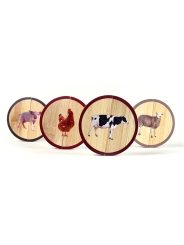 Circles "Animales de la Granja" Rompecabezas magnético Nowordbooks - Aúpa Organics