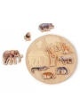 Puzzle de Encaje de Animales Reales "Wild Puzzle" - Aúpa Organics