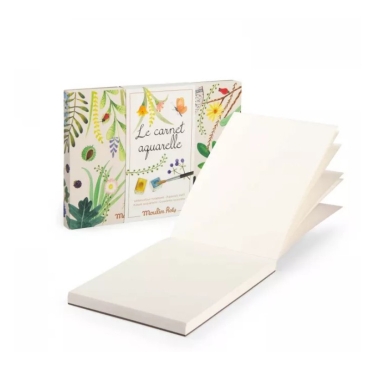 Cuaderno de Acuarela “El Jardín del Moulin” - Aúpa Organics