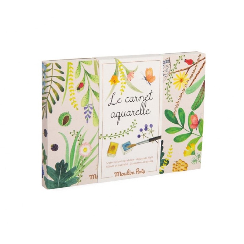 Cuaderno de Acuarela “El Jardín del Moulin” - Aúpa Organics