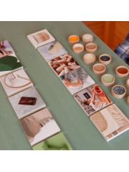 Juego de Memoria con Imágenes y Texturas Reales - Aúpa Organics