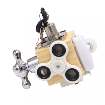 Cubo de Actividades 7 en 1 Montessori "Busy Cube" - Aúpa Organics