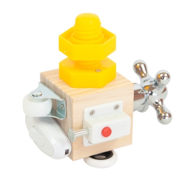 Cubo de Actividades 7 en 1 Montessori "Busy Cube" - Aúpa Organics