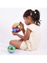 Bolas Sensoriales Reflectantes "Arco Iris" 4 unidades - Aúpa Organics