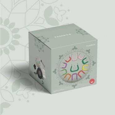 Tambú Plus 10" 11 notas Verde/Earth Harmony - Aúpa Organics