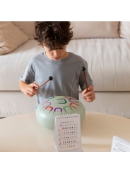 Tambú Plus 10" 11 notas Verde/Earth Harmony - Aúpa Organics