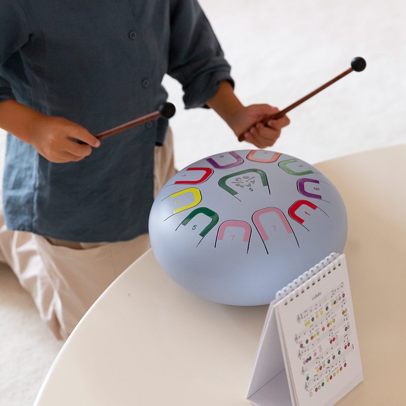 Tambú Plus 10" 11 notas Azul/Pure Connection - Aúpa Organics