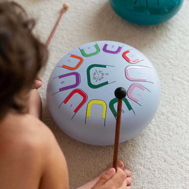 Tambú Plus 10" 11 notas Azul/Pure Connection - Aúpa Organics