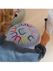 Tambú Plus 10" 11 notas Azul/Pure Connection - Aúpa Organics