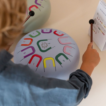 Tambú Plus 10" 11 notas Azul/Pure Connection - Aúpa Organics