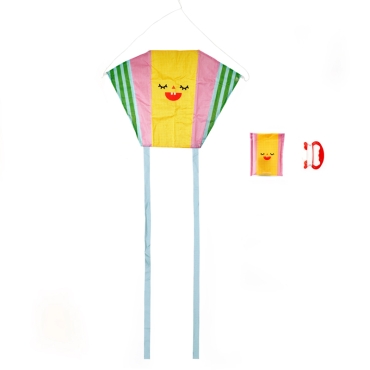 Cometa de Bolsillo "Funny Faces" de Kikkerland - Aúpa Organics