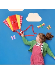 Cometa de Bolsillo "Funny Faces" de Kikkerland - Aúpa Organics