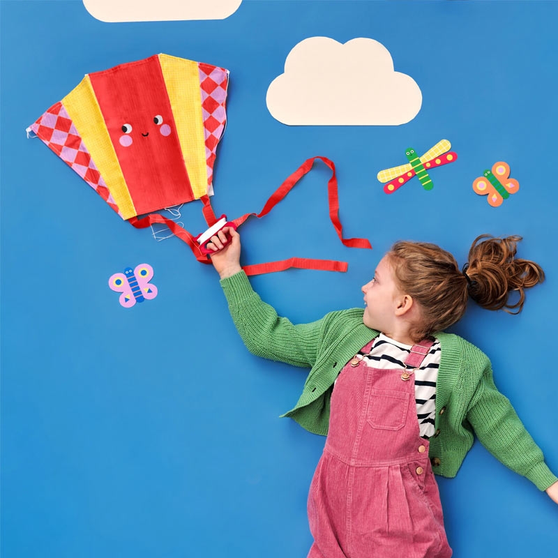 Cometa de Bolsillo "Funny Faces" de Kikkerland - Aúpa Organics