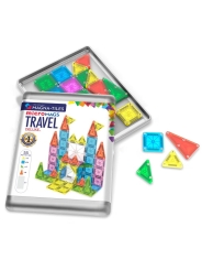 Juego de Construcción Magnético 55 Piezas Magna-Tiles Travel Set Delux - Aúpa Organics