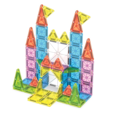 Juego de Construcción Magnético 55 Piezas Magna-Tiles Travel Set Delux - Aúpa Organics