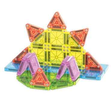 Juego de Construcción Magnético 55 Piezas Magna-Tiles Travel Set Delux - Aúpa Organics