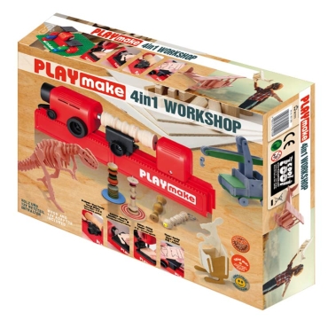 PLAYmake 4 en 1 - Taller de Carpintería - Aúpa Organics