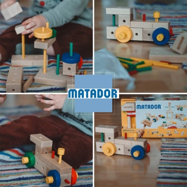 Juego de construcción Maker 70 piezas Matador - Aúpa Organics