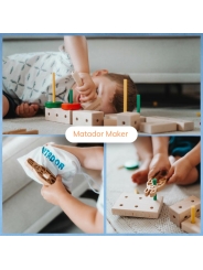 Juego de construcción Maker 108 piezas Matador - Aúpa Organics