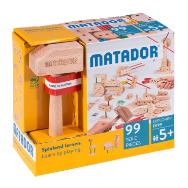 Juego de construcción Explorer 99 piezas Matador - Aúpa Organics