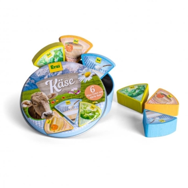 Quesitos de Madera en Lata de Erzi - Aúpa Organics