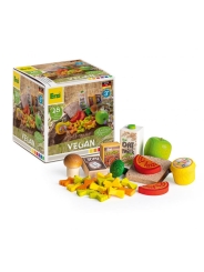 Caja de Comida Vegana de Madera de Erzi - Aúpa Organics