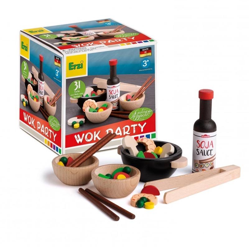 Caja de Comida Asiática de Madera de Erzi - Aúpa Organics