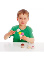 Caja de Surtido de Helados de Madera de Erzi - Aúpa Organics