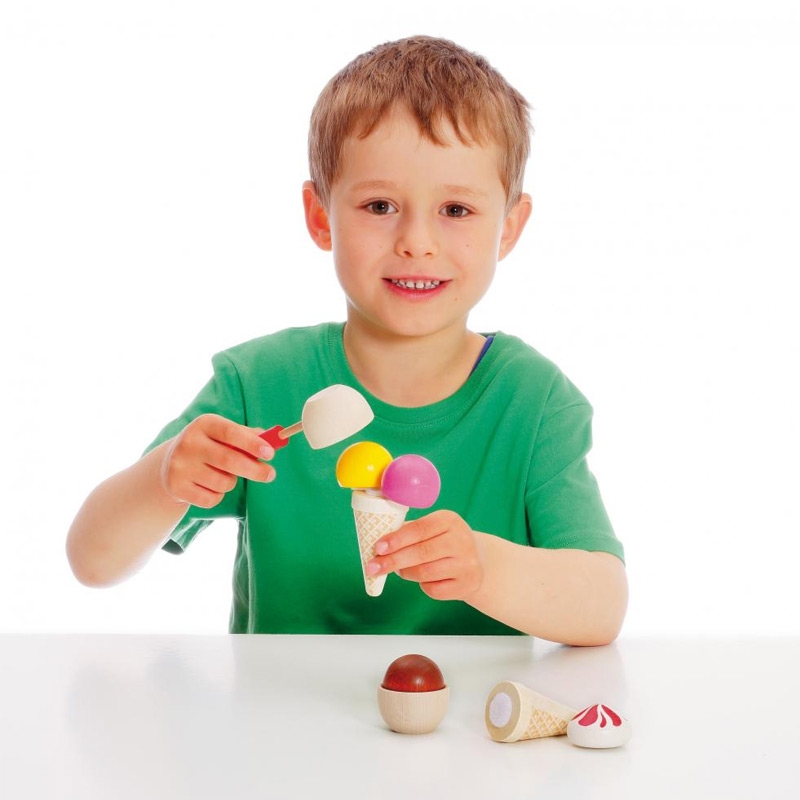 Caja de Surtido de Helados de Madera de Erzi - Aúpa Organics