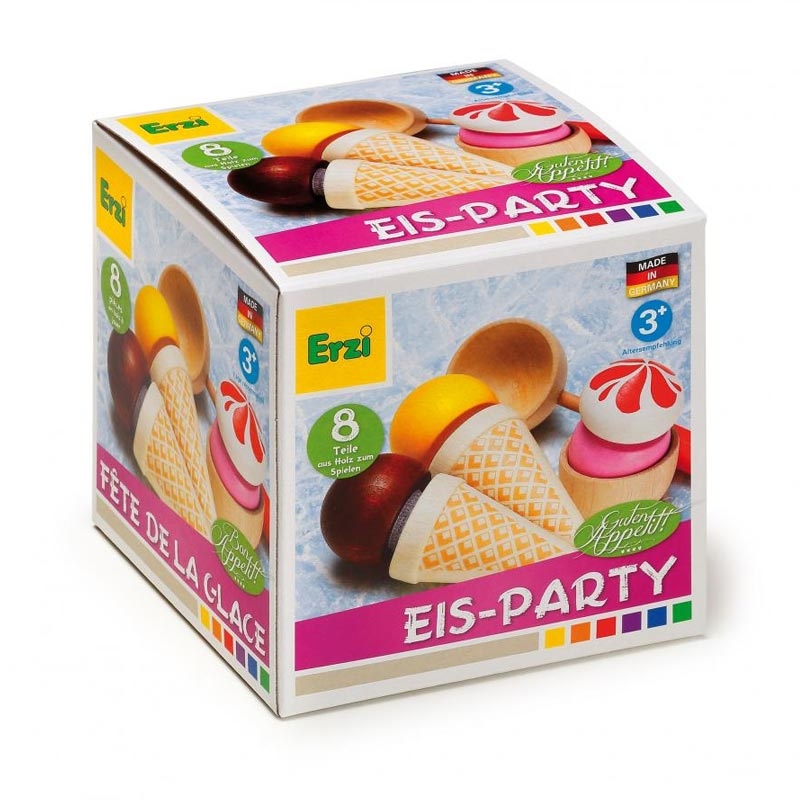 Caja de Surtido de Helados de Madera de Erzi - Aúpa Organics