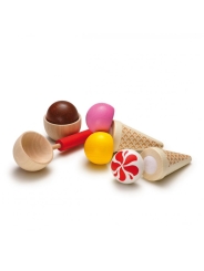 Caja de Surtido de Helados de Madera de Erzi - Aúpa Organics