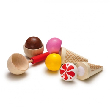 Caja de Surtido de Helados de Madera de Erzi - Aúpa Organics