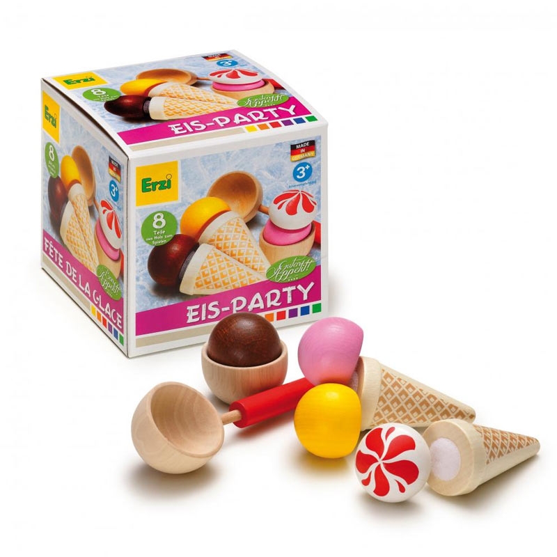 Caja de Surtido de Helados de Madera de Erzi - Aúpa Organics