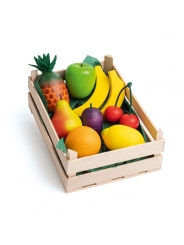 Caja de Frutas de Madera de Erzi - Aúpa Organics
