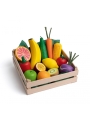 Caja de Frutas y Verduras de Madera de Erzi - Aúpa Organics