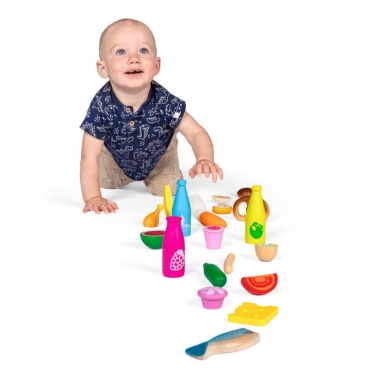 Caja de Comida XL de Madera de Erzi - Aúpa Organics