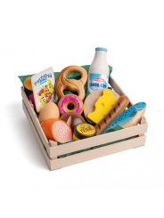 Caja de Surtido de Comida de Madera de Erzi - Aúpa Organics