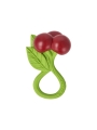 Sonajero de Caucho Natural Cherry Cerezas Oli&Carol - Aúpa Organics