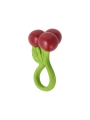 Sonajero de Caucho Natural Cherry Cerezas Oli&Carol - Aúpa Organics