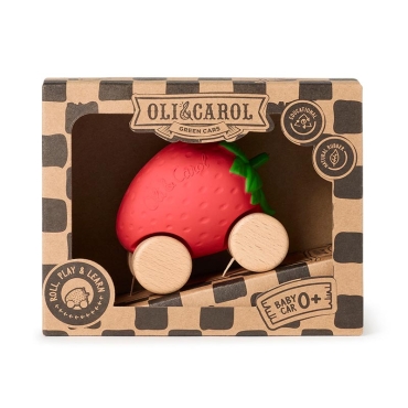 Coche de Juguete para Bebés The Strawberry Oli&Carol - Aúpa Organics