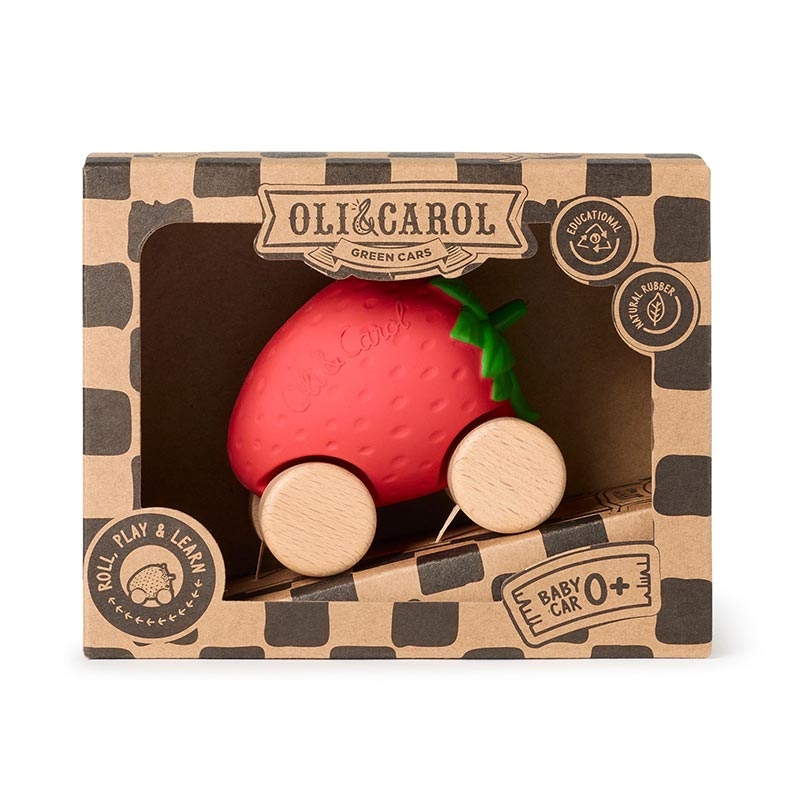 Coche de Juguete para Bebés The Strawberry Oli&Carol - Aúpa Organics