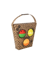 Pack de 3 Pelotas Sensoriales "Fruit Salad" Oli&Carol - Aúpa Organics