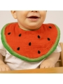 Babero Algodón Orgánico Wally The Watermelon Oli&Carol - Aúpa Organics