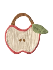 Babero Algodón Orgánico Pepa The Apple Oli&Carol - Aúpa Organics