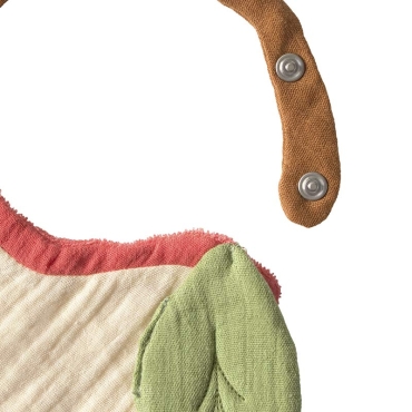 Babero Algodón Orgánico Pepa The Apple Oli&Carol - Aúpa Organics