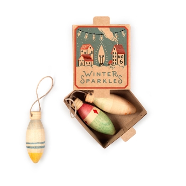 Ornaments Nº6 Winter Sparkles de Grapat | Aúpa Organics